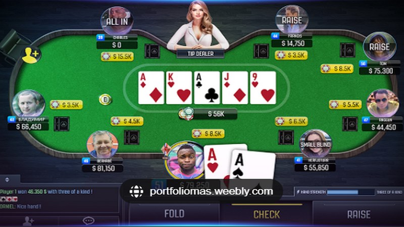 Trò chơi poker dựa vào liên kết bài của các thành viên để trả thưởng